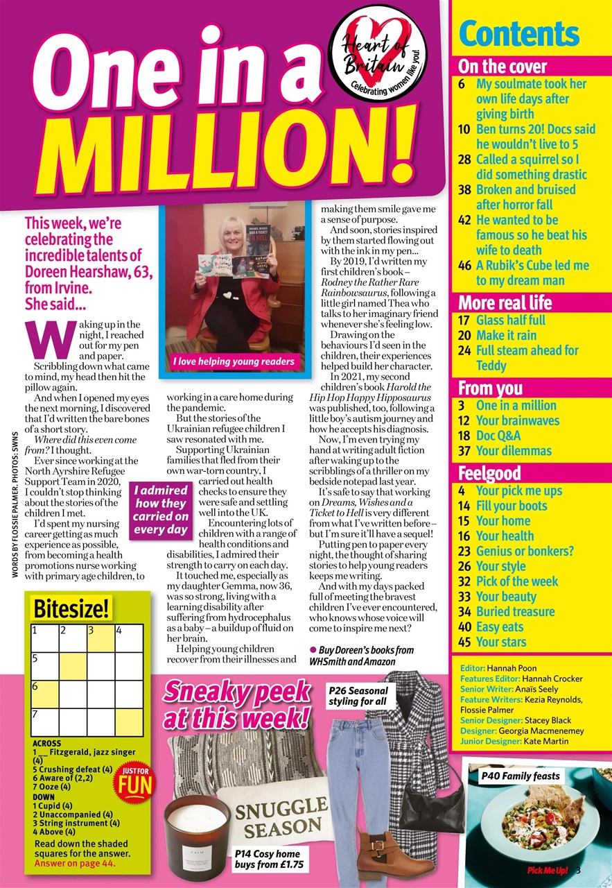 Pick Me Up Preview Pages