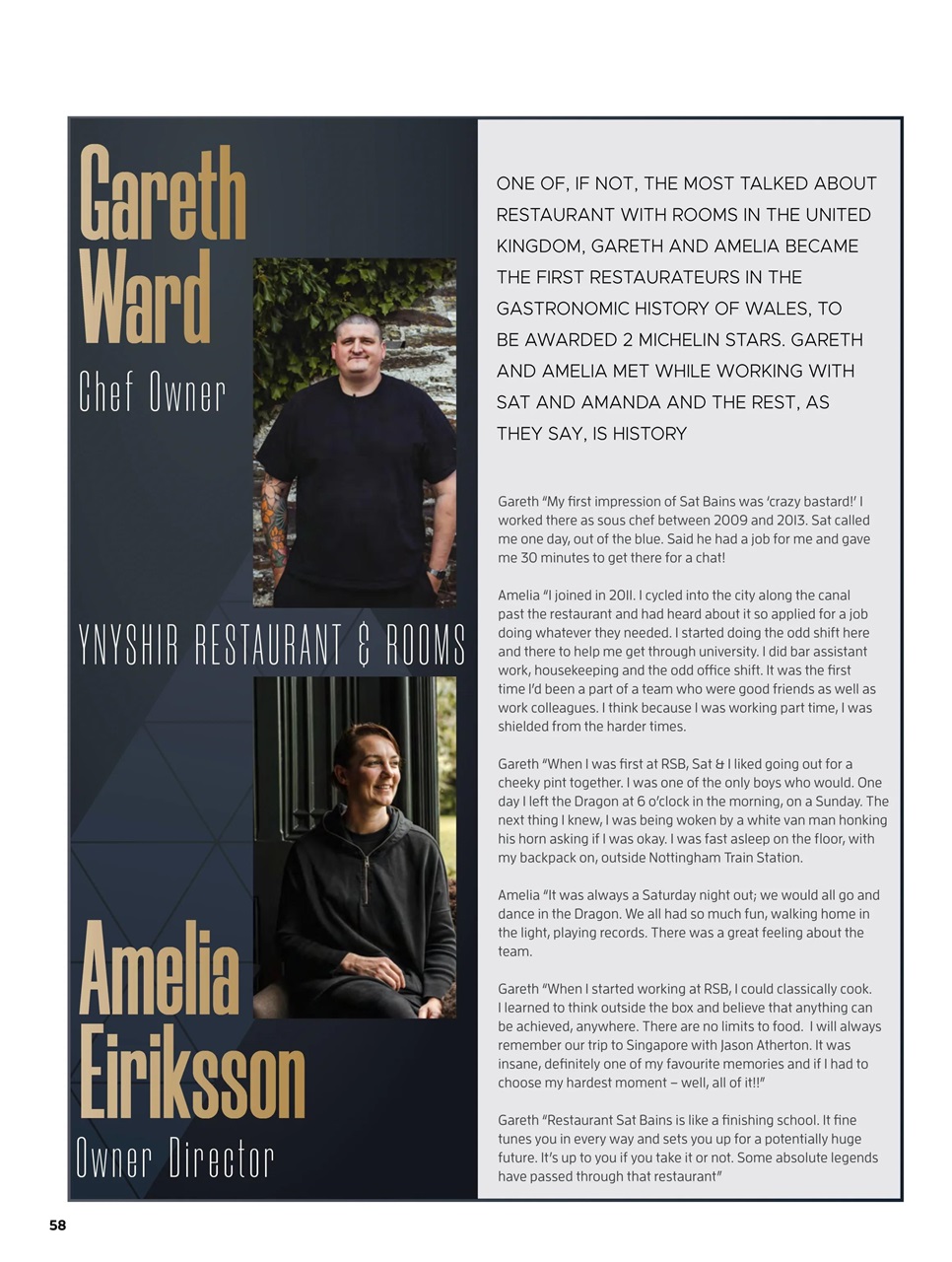 Chef & Restaurant Magazine Preview Pages
