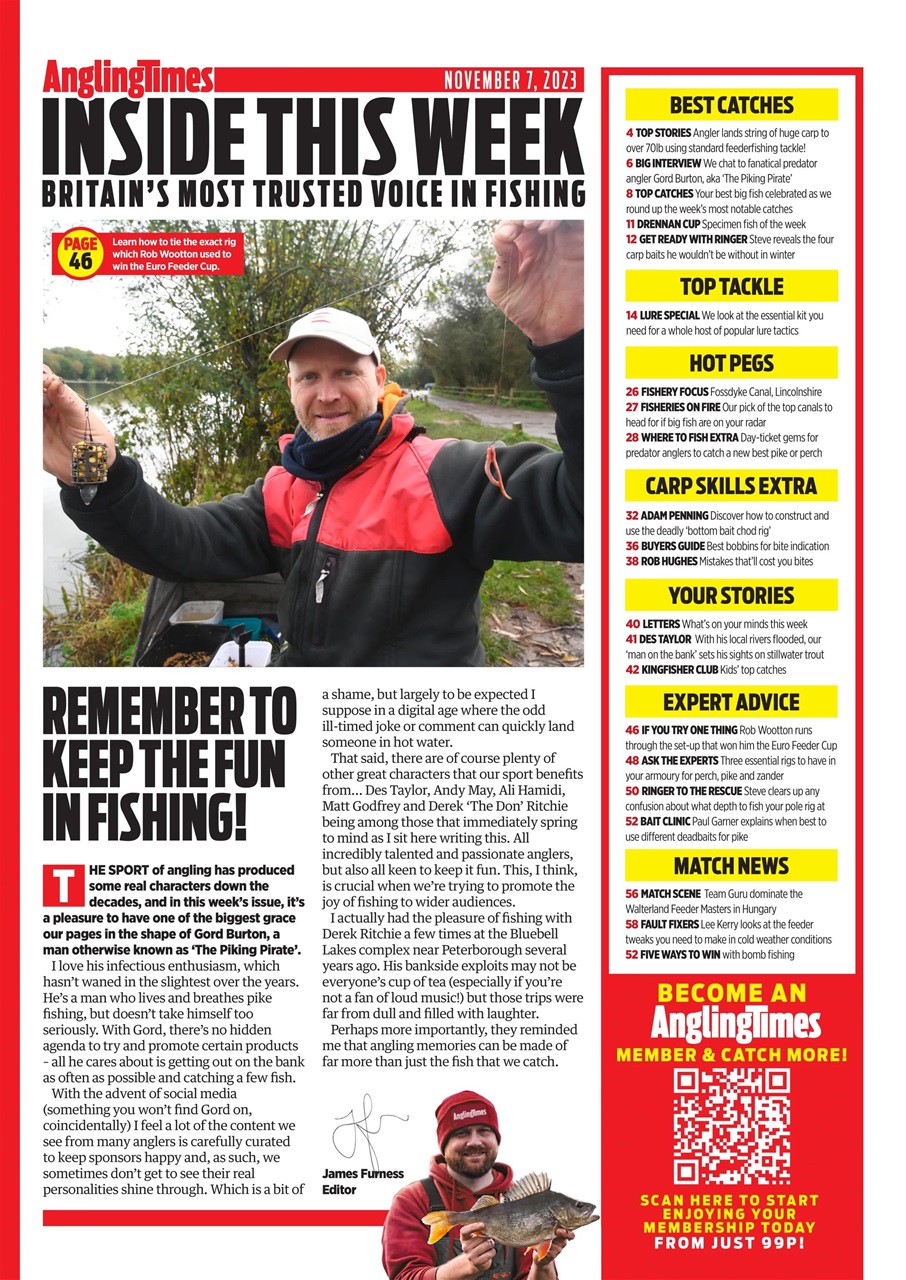 Angling Times Preview Pages