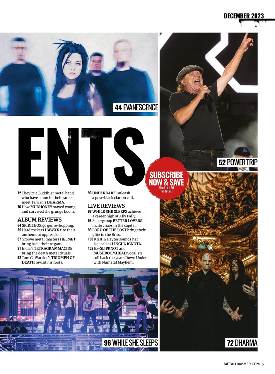 Metal Hammer Preview Pages