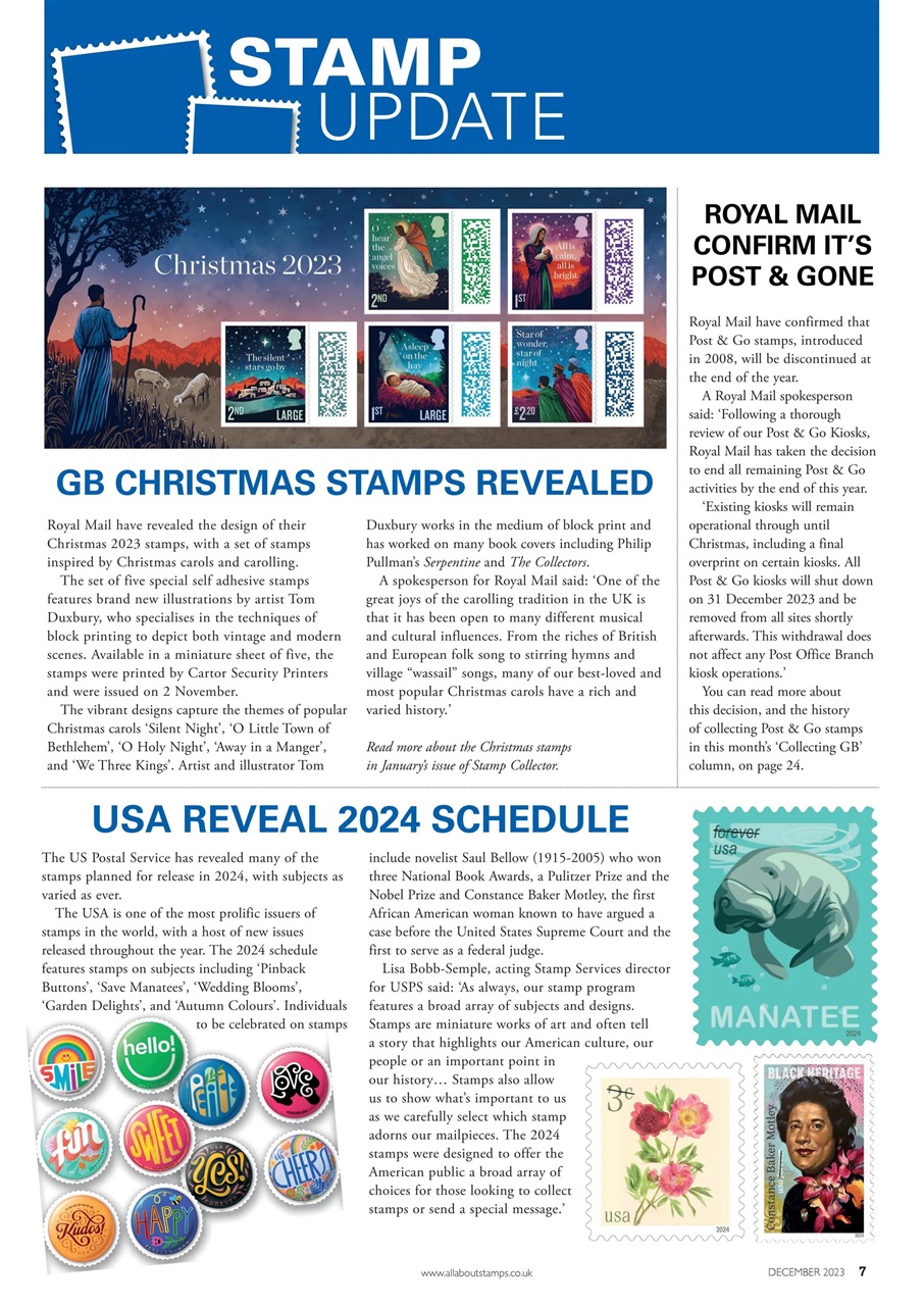Stamp Collector Preview Pages