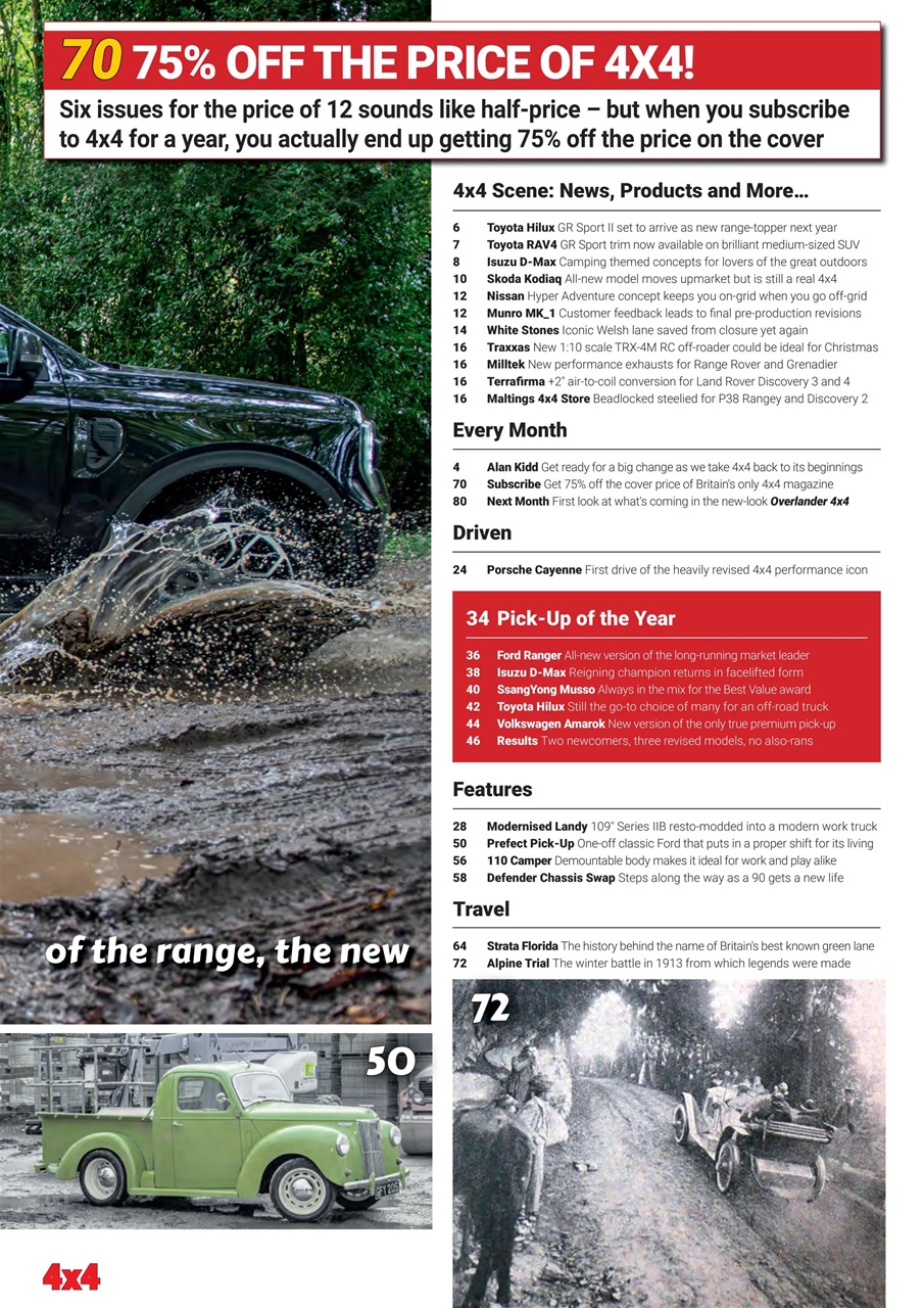Overlander 4X4 Preview Pages
