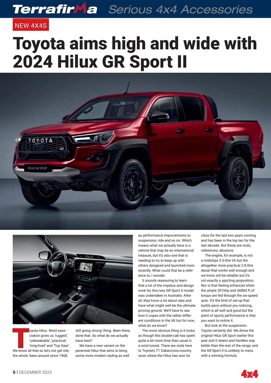 Overlander 4X4 Preview Pages