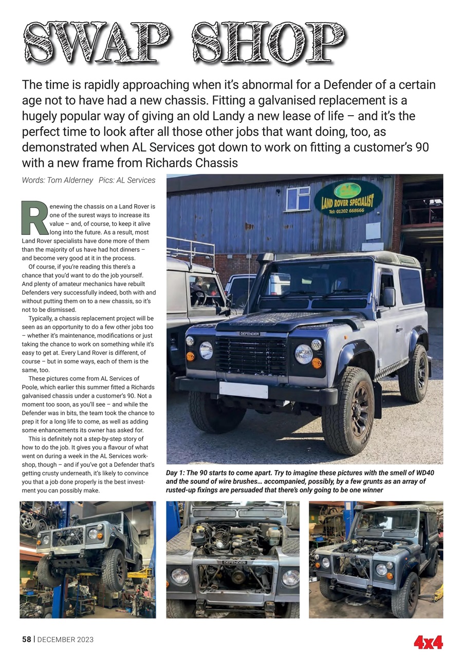 Overlander 4X4 Preview Pages