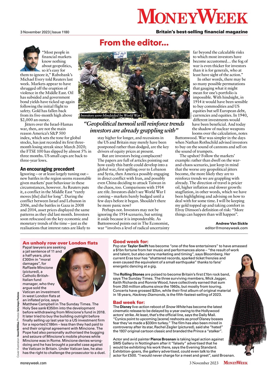 MoneyWeek Preview Pages