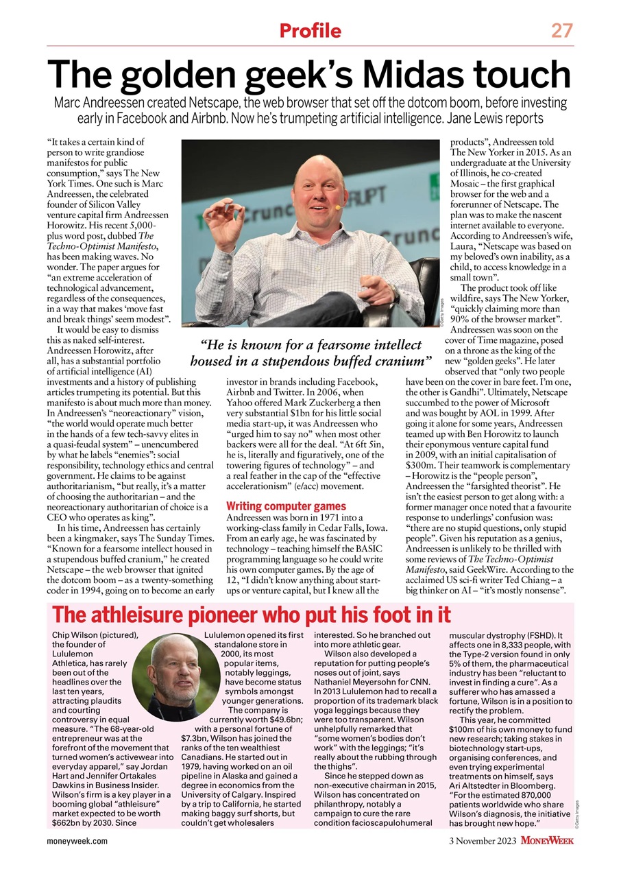 MoneyWeek Preview Pages