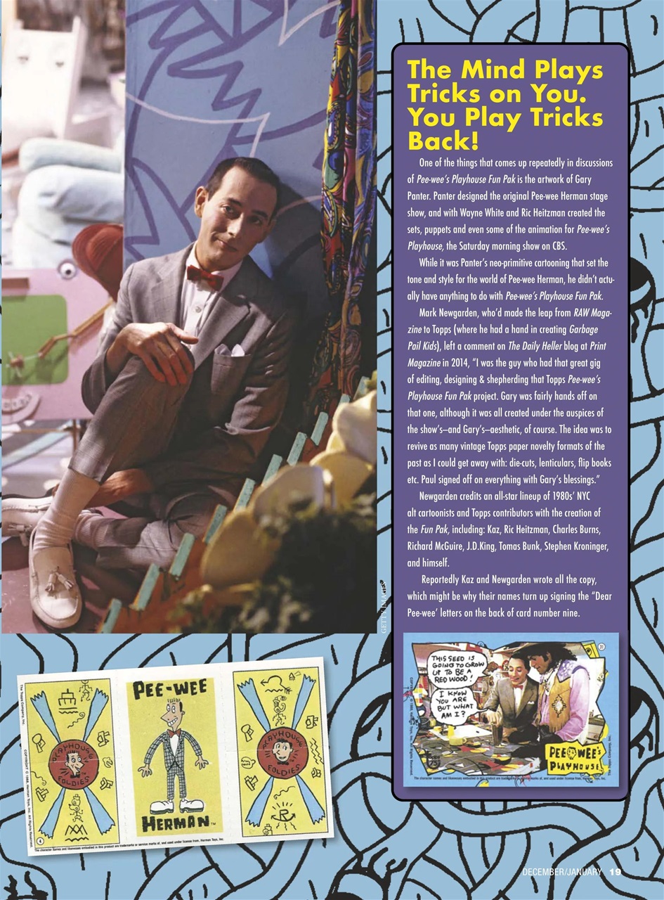 Non-Sport Update Magazine Preview Pages