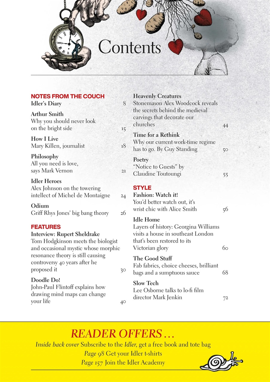 The Idler Magazine Preview Pages