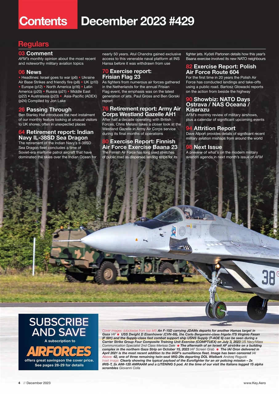 AirForces Monthly Preview Pages