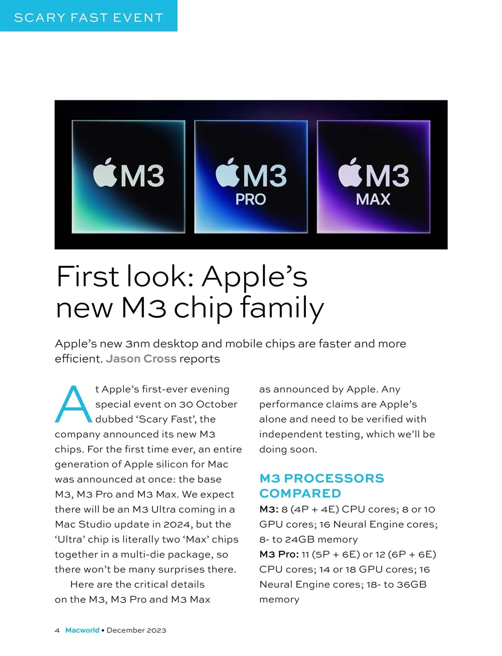 Macworld Preview Pages