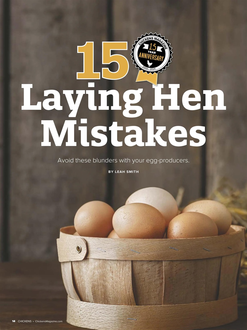 Chickens Magazine Preview Pages