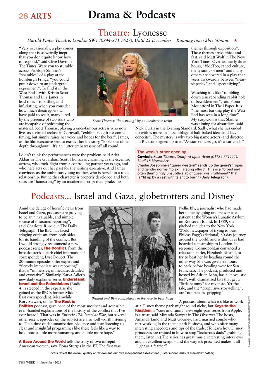 The Week Preview Pages