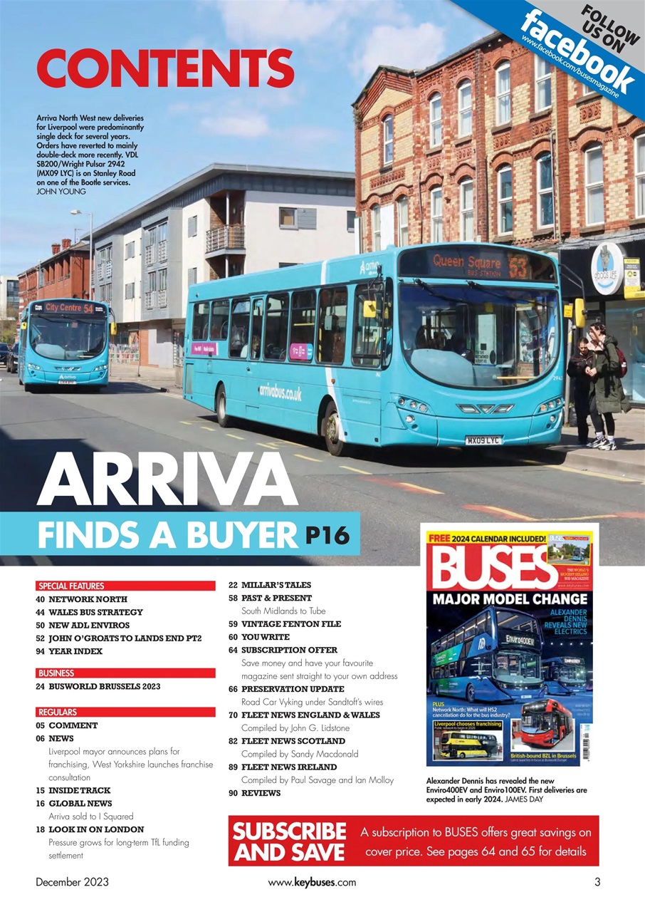 Buses Magazine Preview Pages