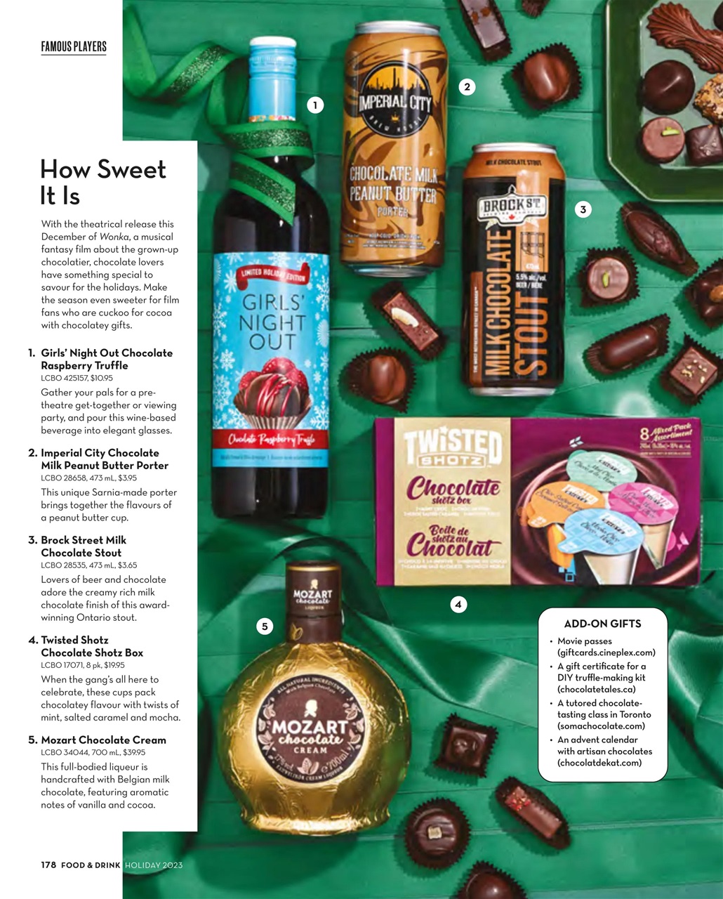 LCBO Food & Drink Preview Pages