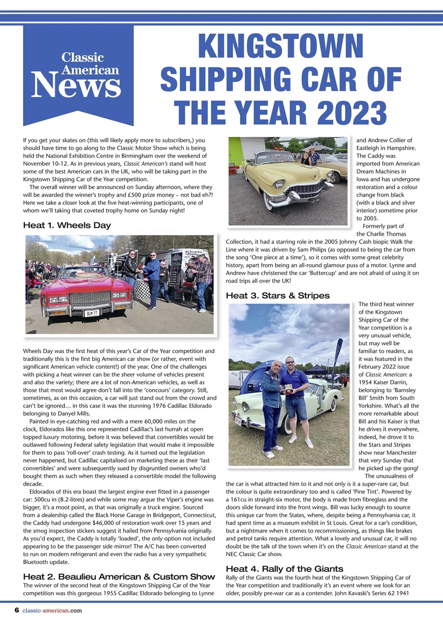 Classic American Magazine Preview Pages