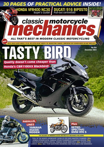 Classic Motorcycle Mechanics issue December 2023