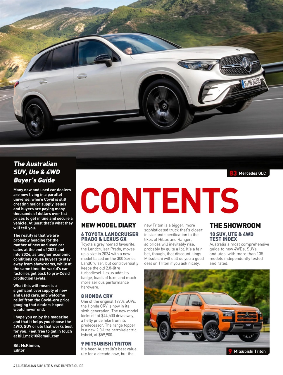 Australian 4WD and SUV Buyers Guide Preview Pages