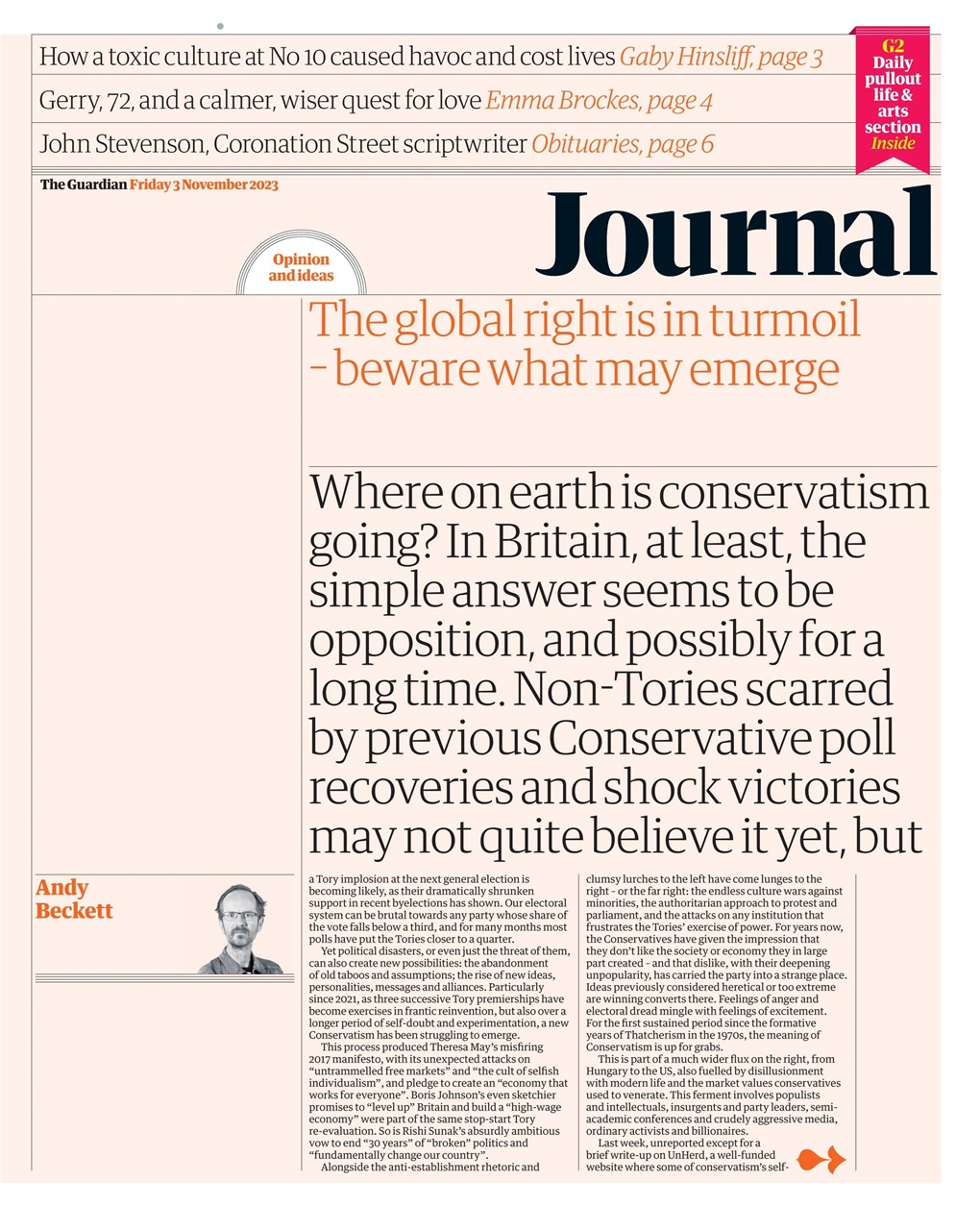 The Guardian Newspaper Preview Pages