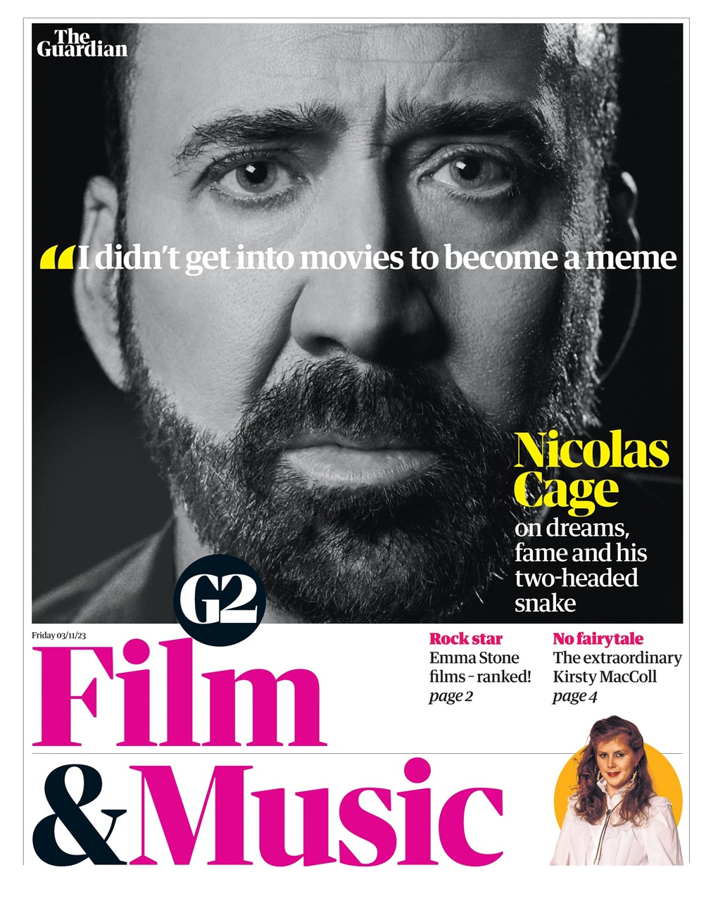 The Guardian Newspaper Preview Pages