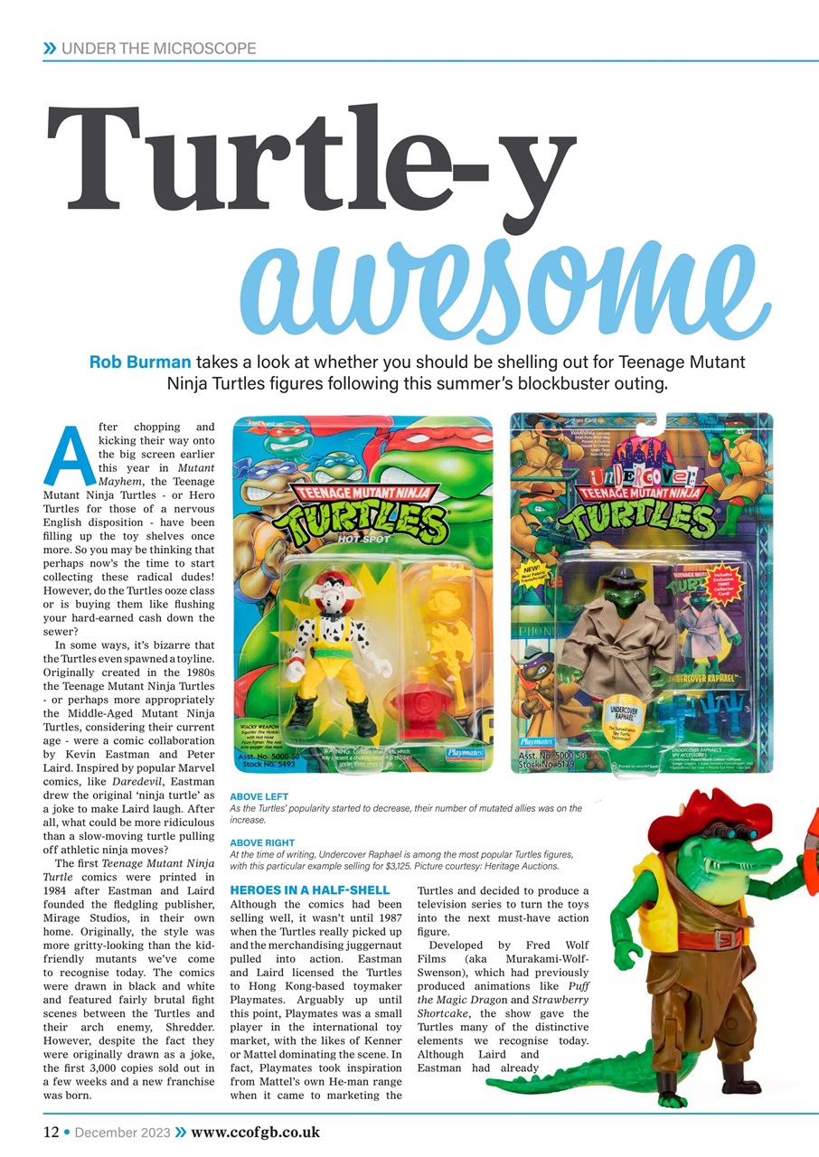 Collectors Gazette Preview Pages