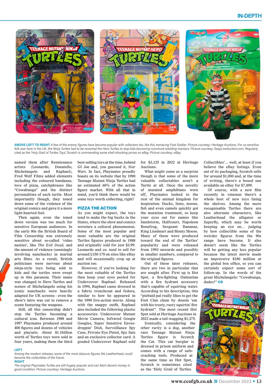 Collectors Gazette Preview Pages