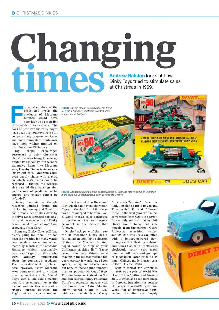 Collectors Gazette Preview Pages