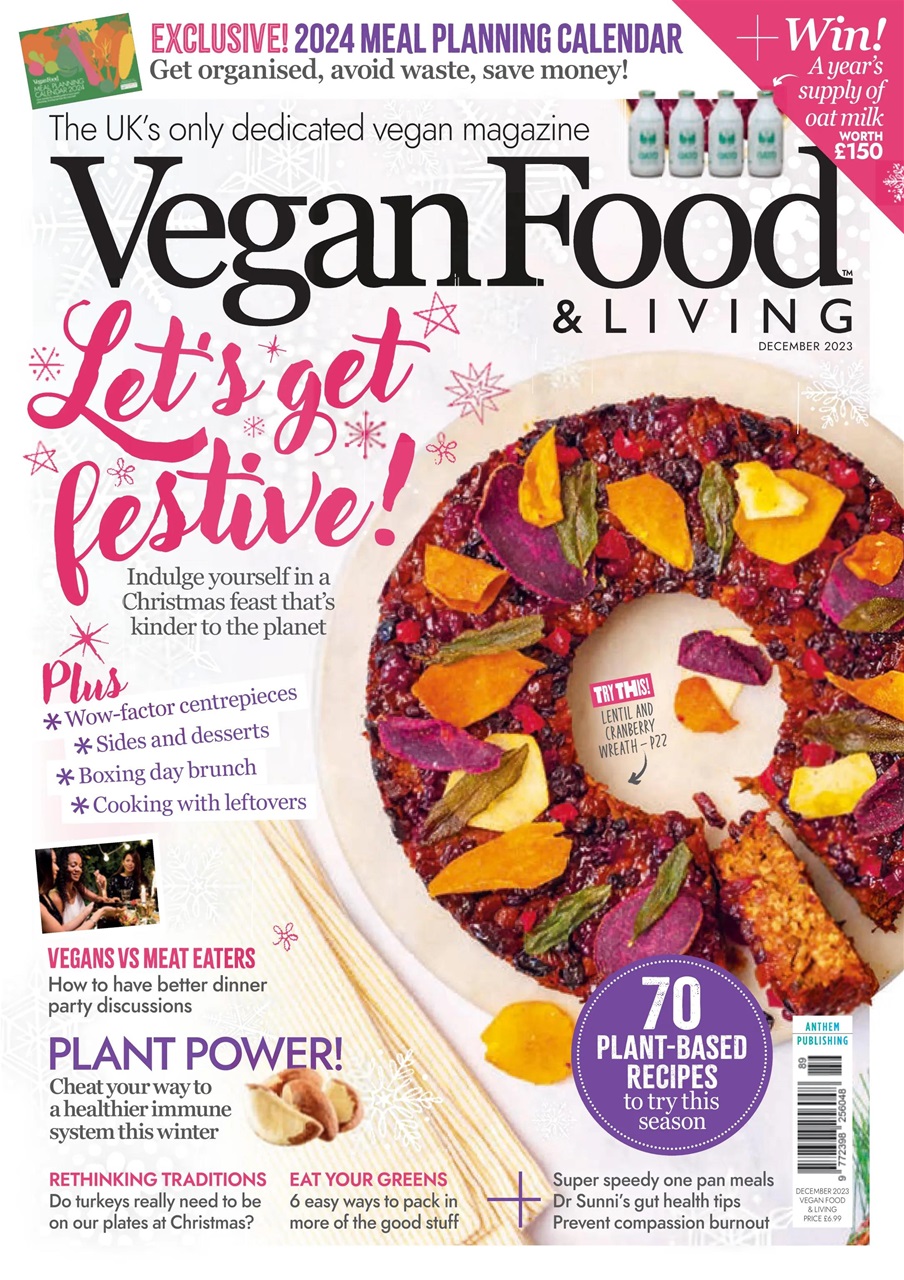 Vegan Food & Living Magazine Preview Pages