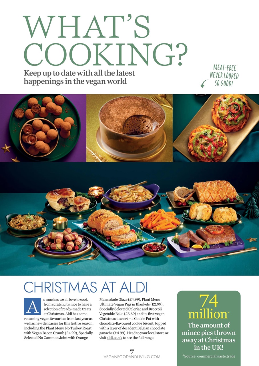 Vegan Food & Living Magazine Preview Pages