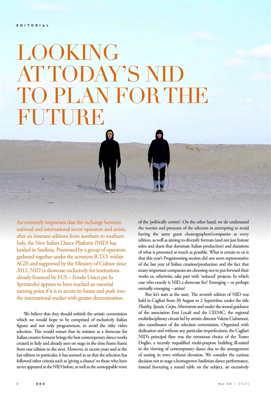 DANZA&DANZA International Preview Pages