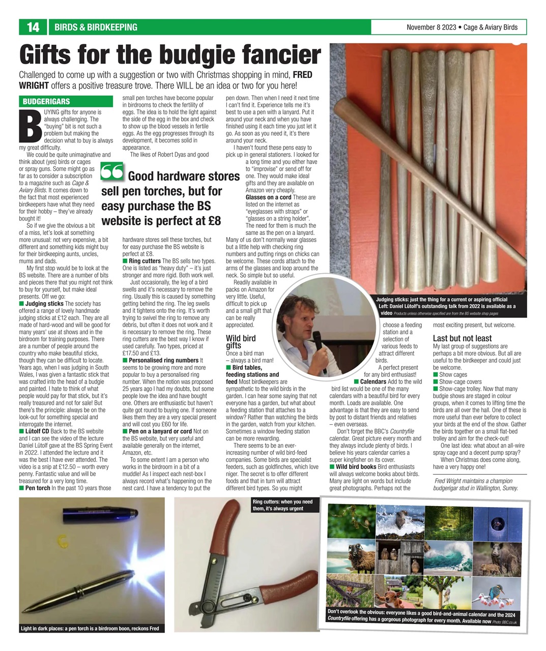 Cage & Aviary Birds Preview Pages