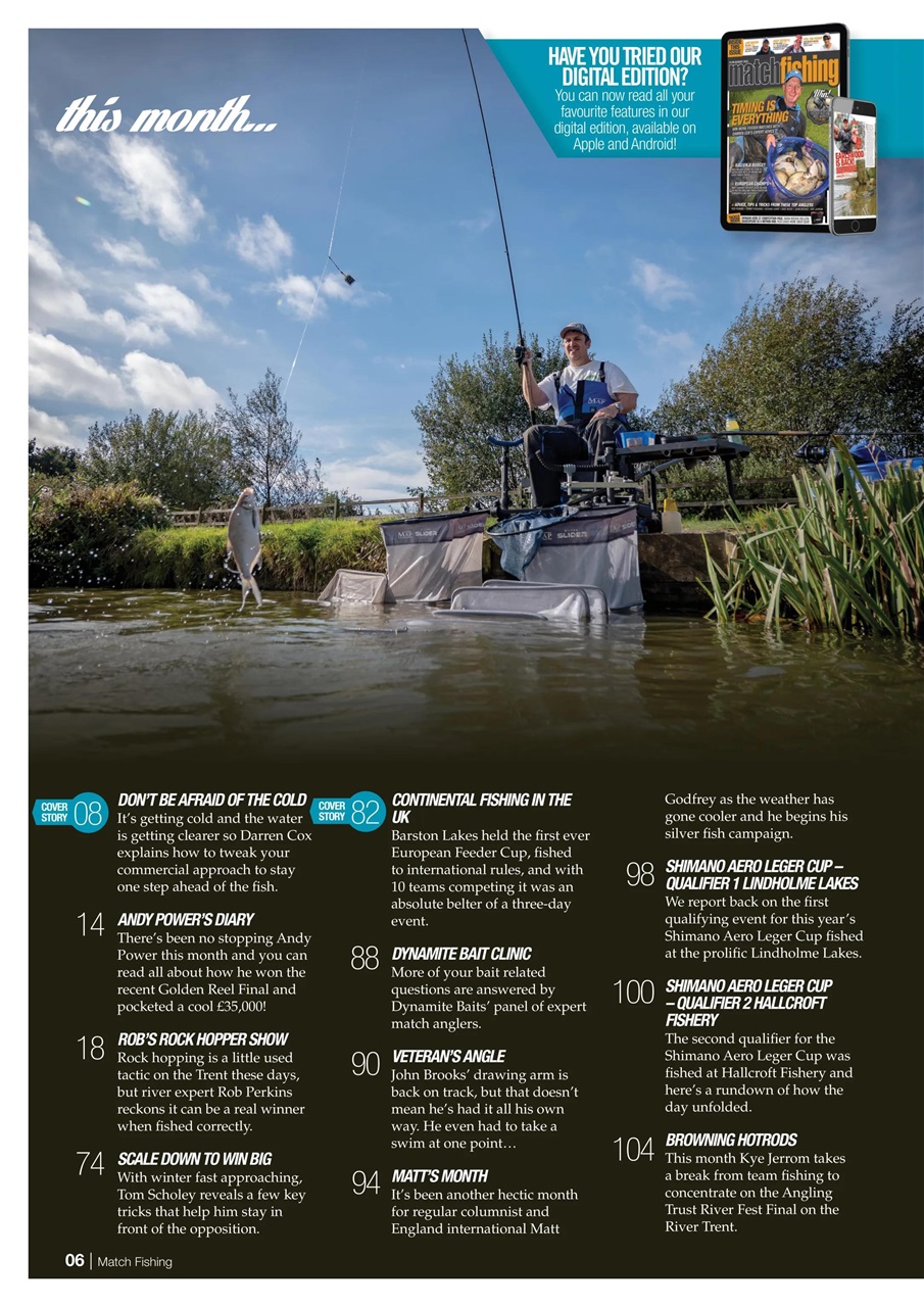 Match Fishing Preview Pages