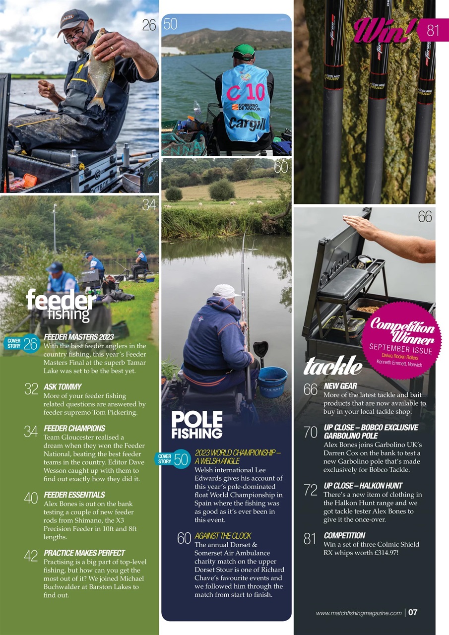 Match Fishing Preview Pages