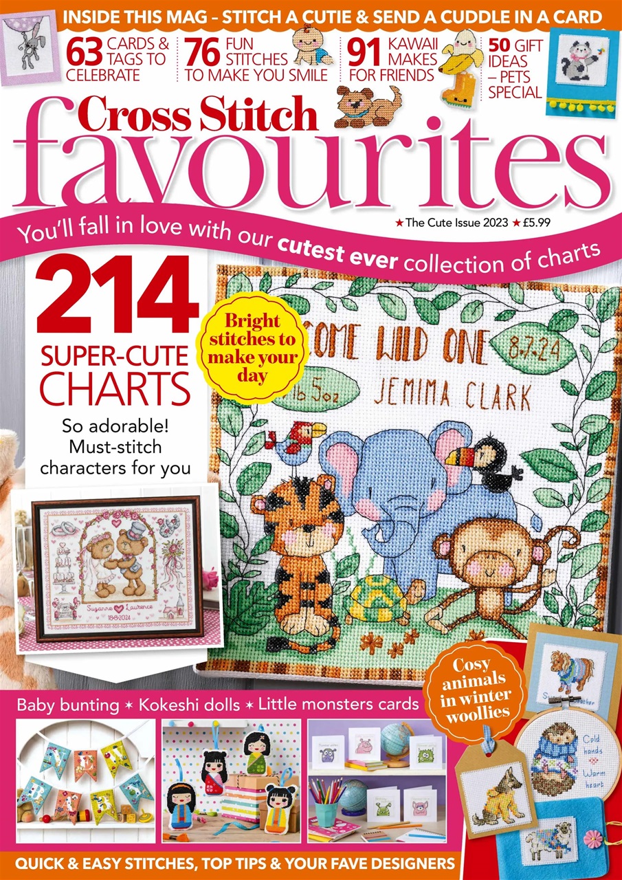 Cross Stitch Favourites Preview Pages