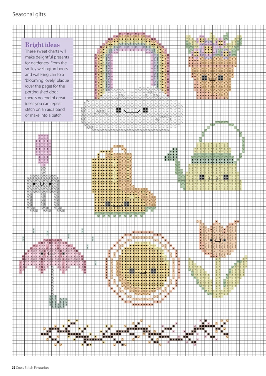 Cross Stitch Favourites Preview Pages