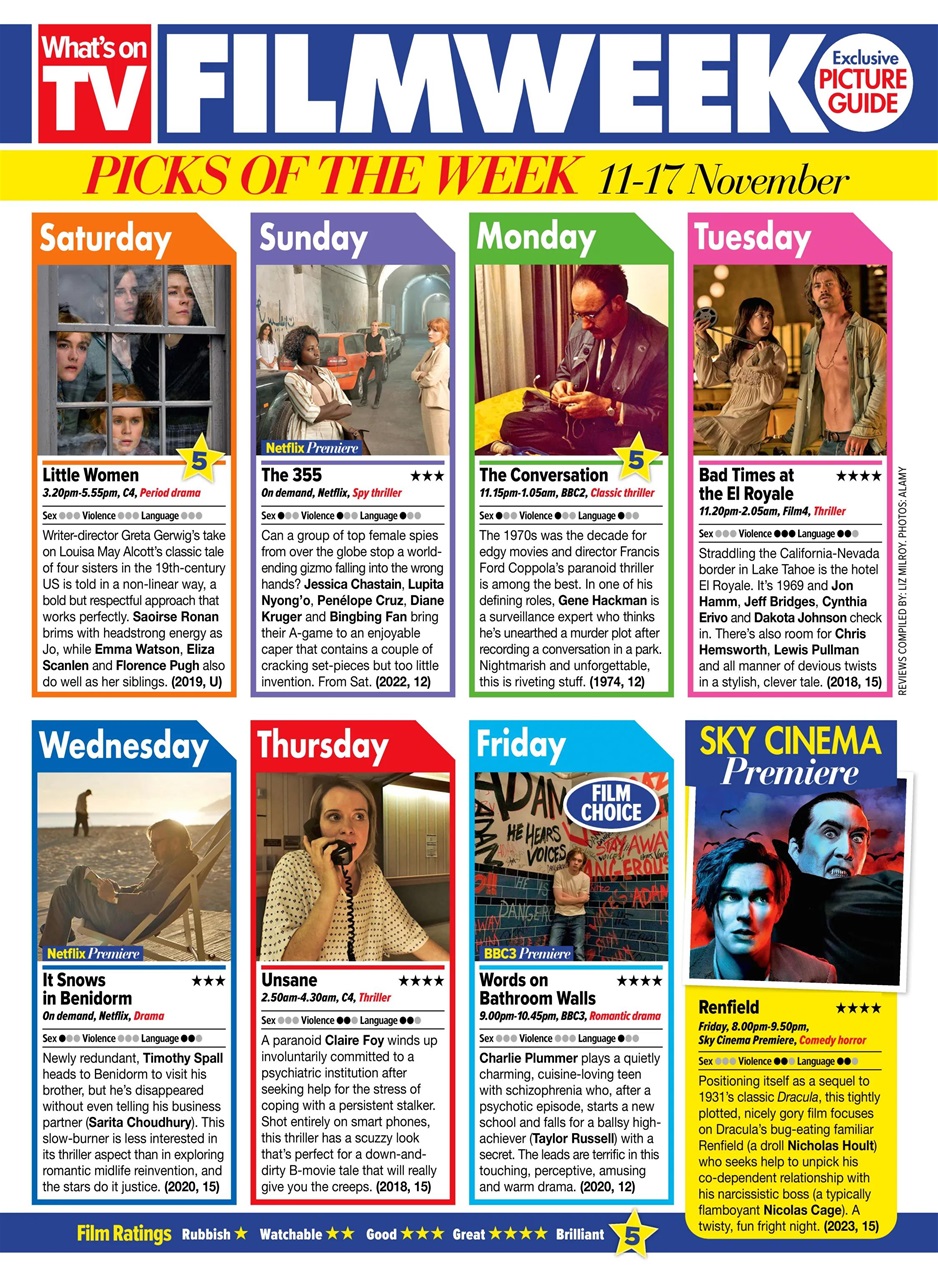 What's on TV Preview Pages