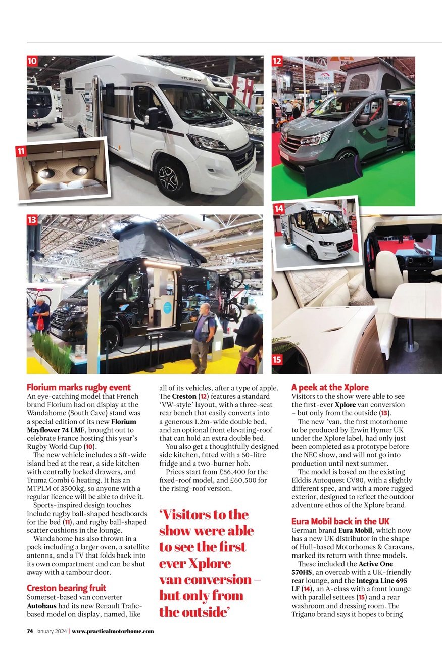 Practical Motorhome Preview Pages