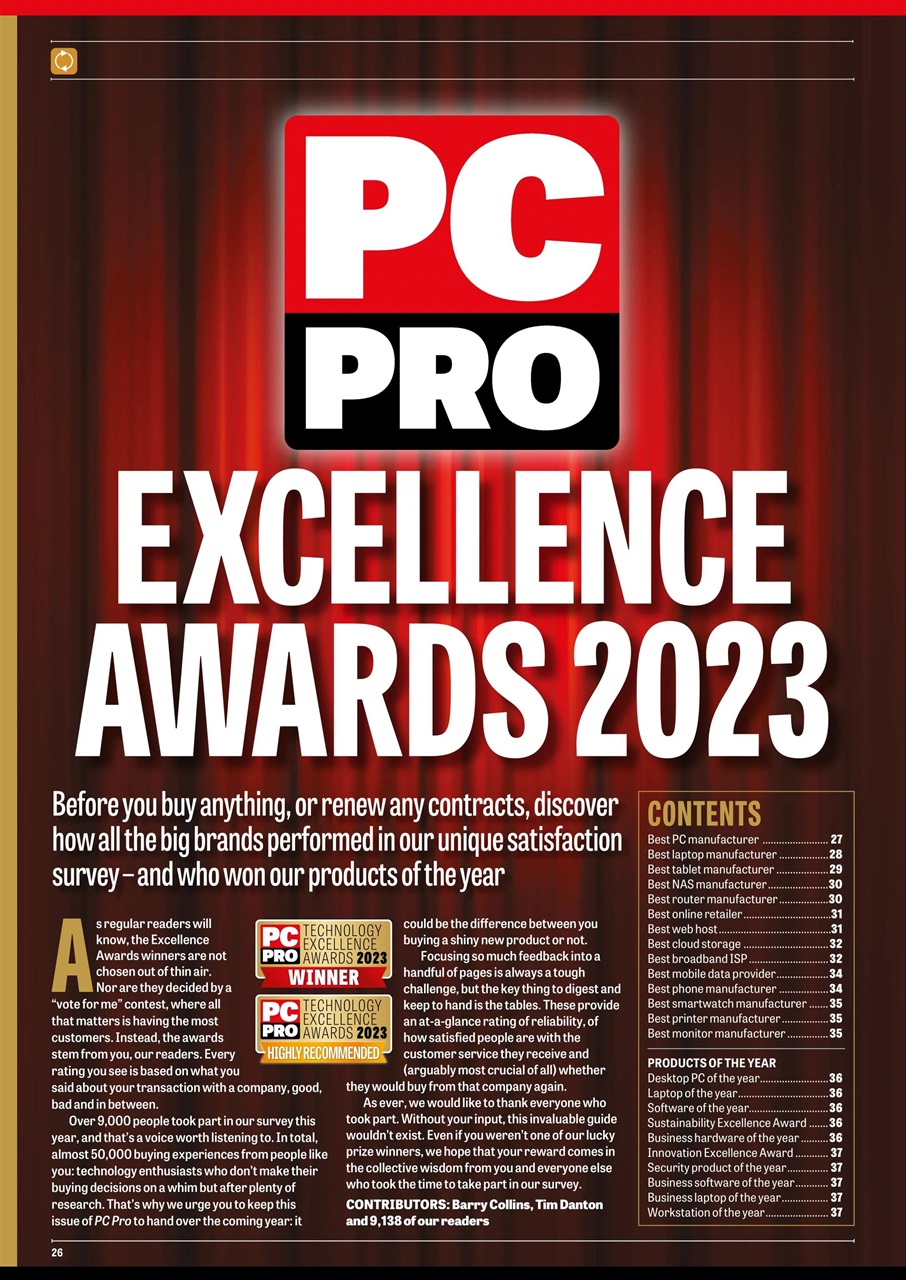 PC Pro Preview Pages