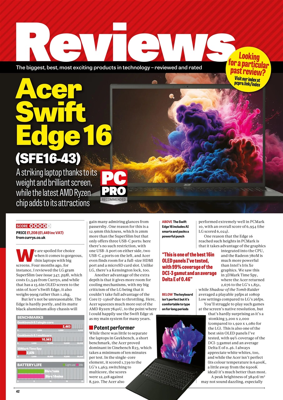 PC Pro Preview Pages