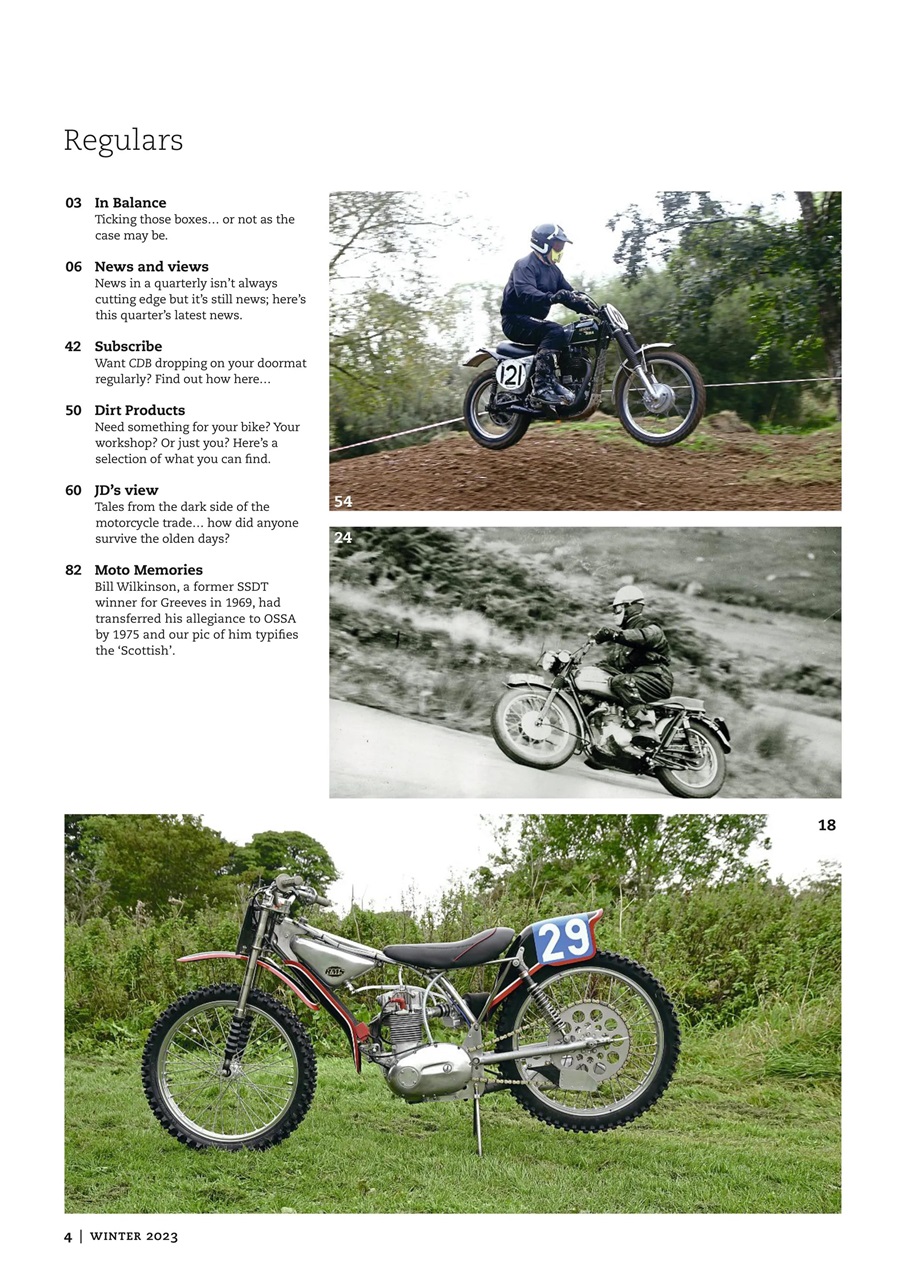 Classic Dirt Bike Preview Pages