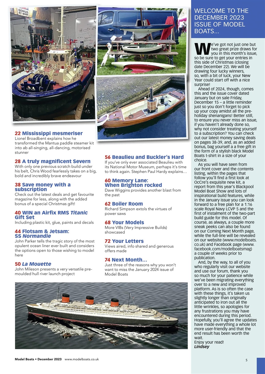 Model Boats Preview Pages