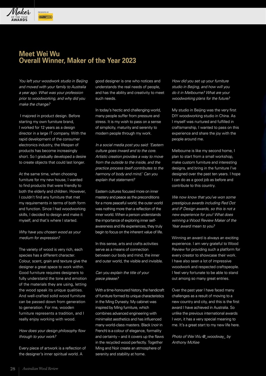 Australian Wood Review Preview Pages