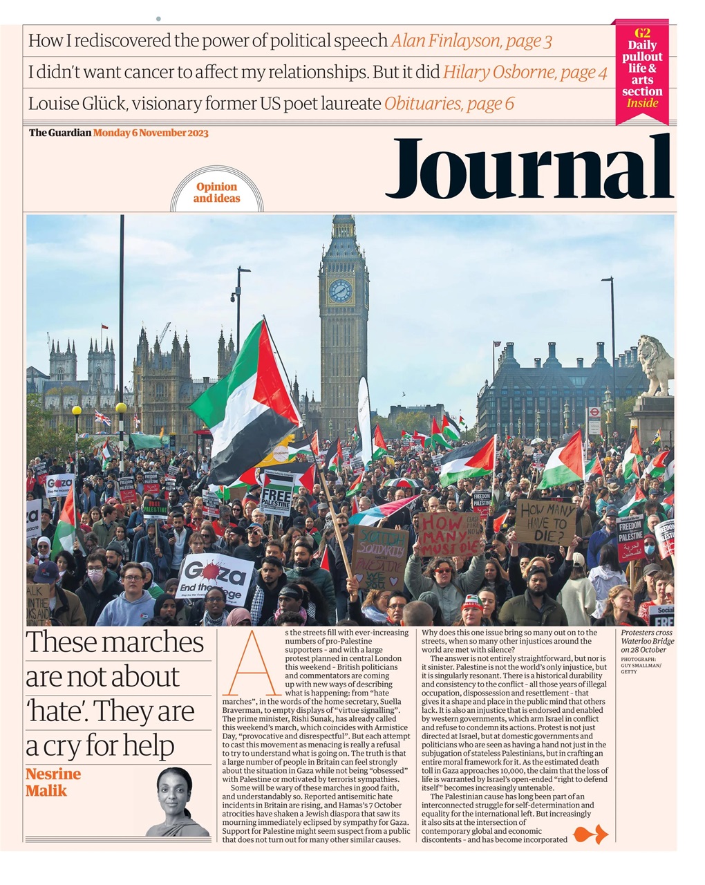 The Guardian Newspaper Preview Pages