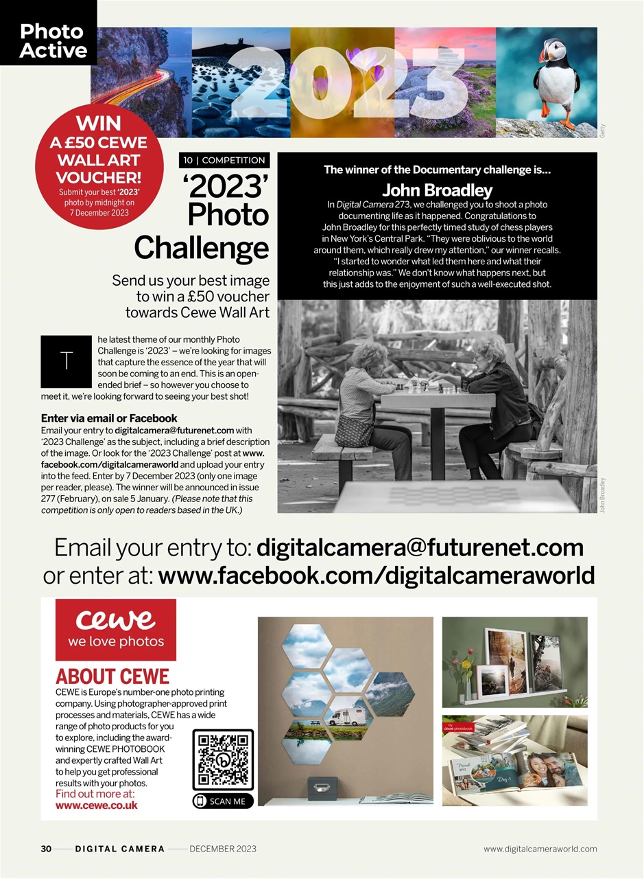 Digital Camera Magazine Preview Pages