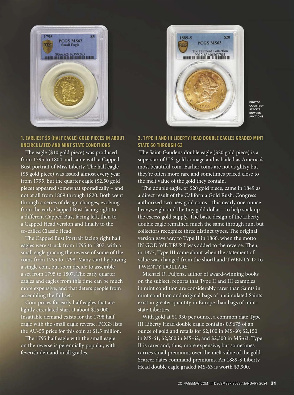 COINage Magazine Preview Pages