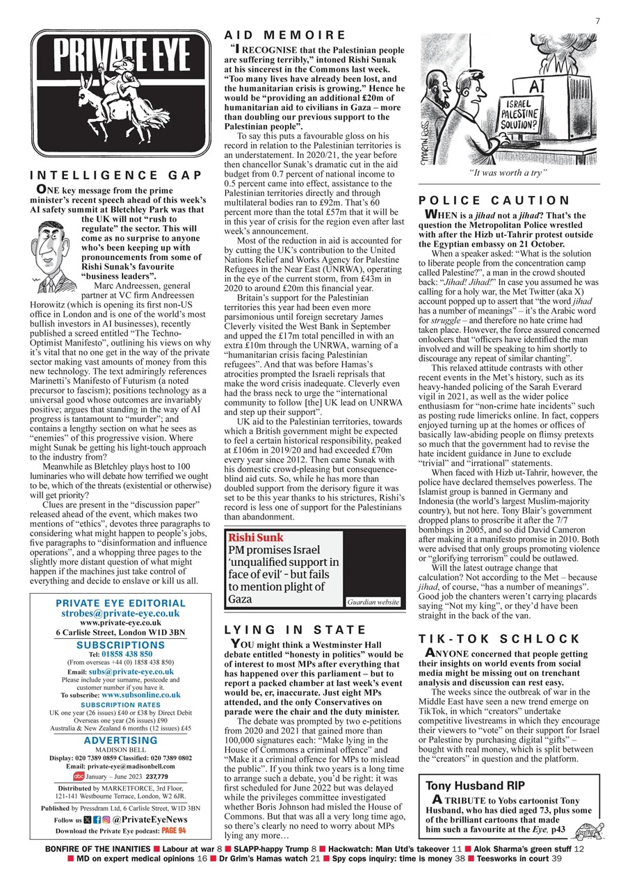 Private Eye Preview Pages
