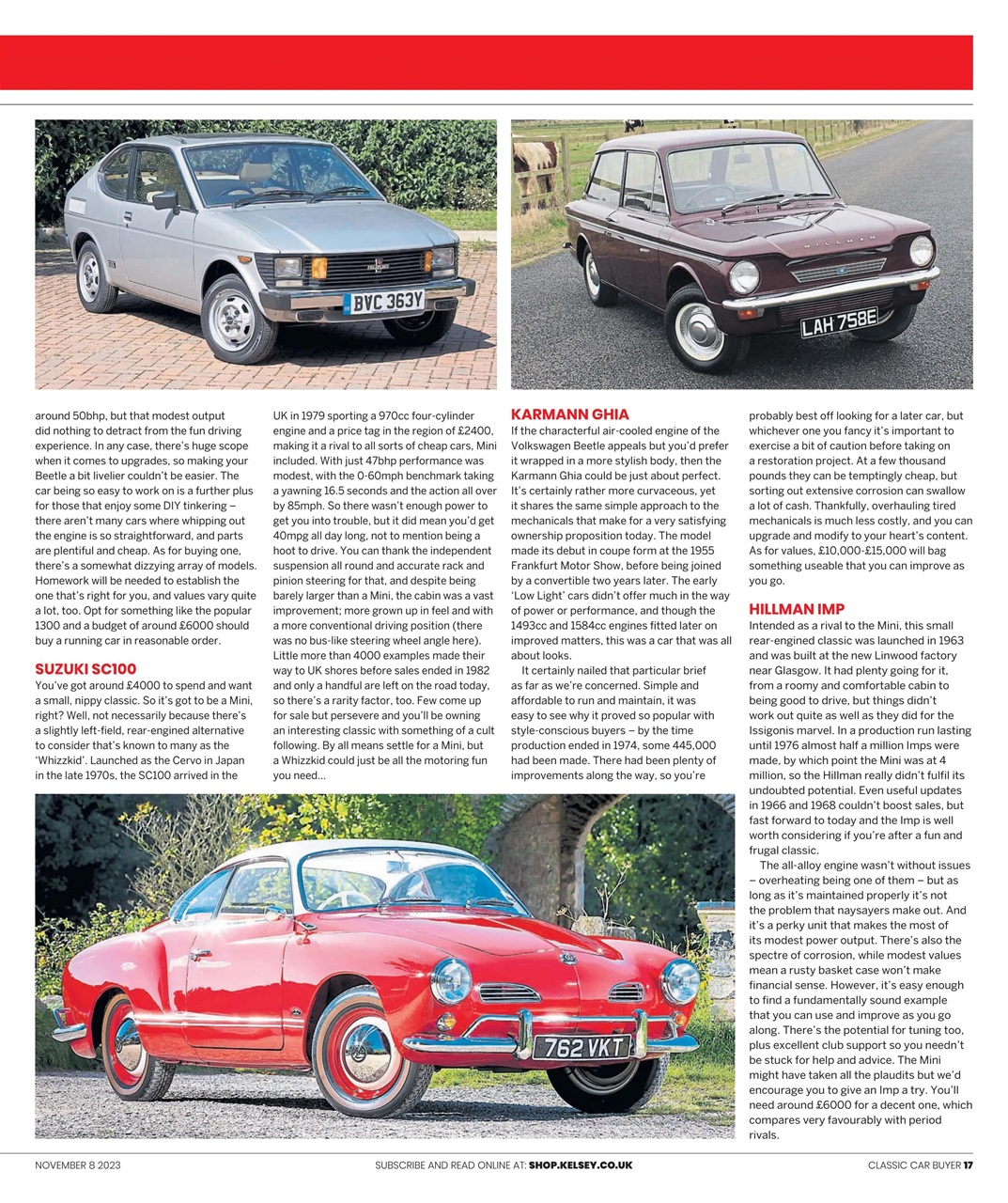 Classic Car Buyer Preview Pages