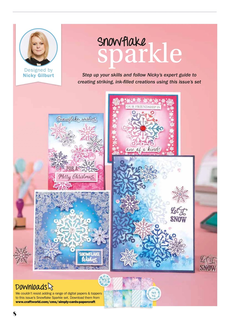 Simply Cards & Papercraft Preview Pages