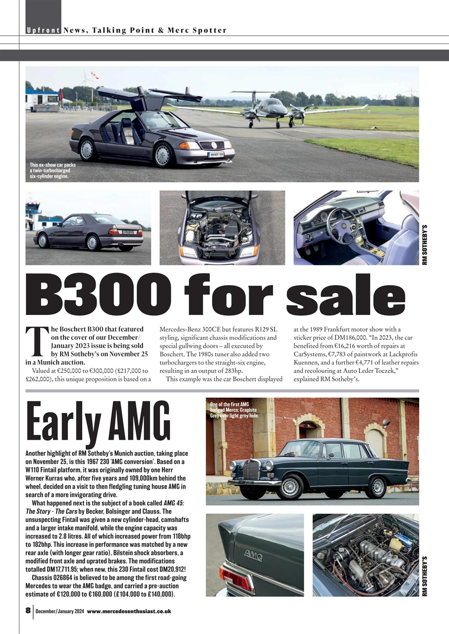 Mercedes Enthusiast Preview Pages