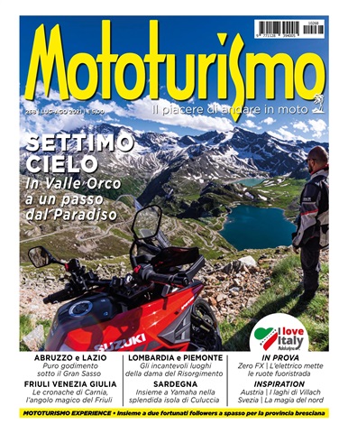 Mototurismo issue 268 Luglio - Agosto 2021 