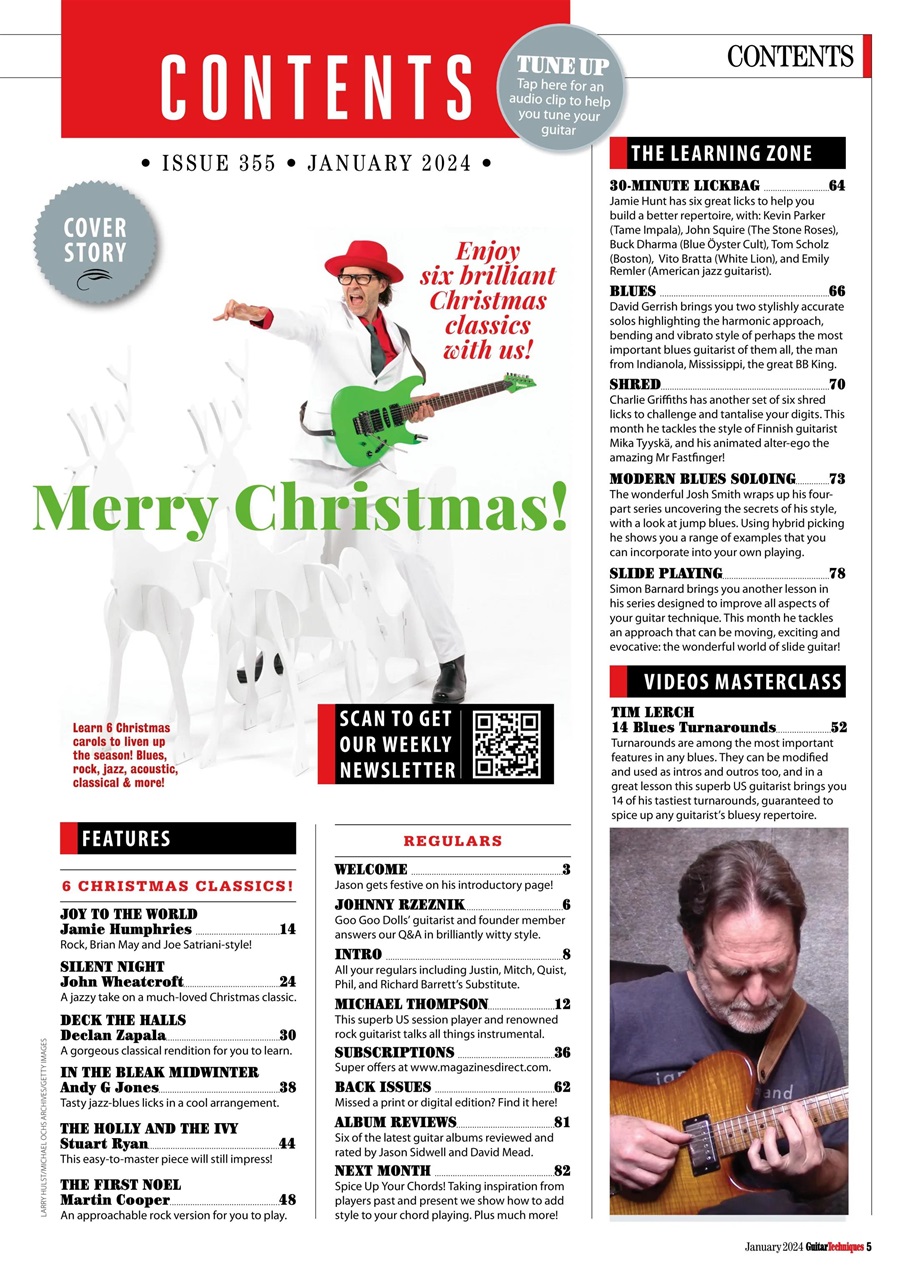 Guitar Techniques Preview Pages